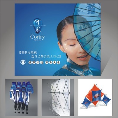 拉網(wǎng)展架系列 E-LA、LB、LC、LAD型號解析及其在廣告策劃中的應(yīng)用